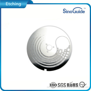 Precision Metal Parts Chem Milled Nickel Platled Iris Shutter
